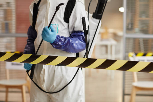 Professional Biohazard technician working in Temple, NH